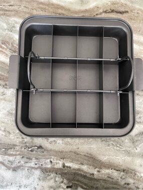 Chicago Metallic Nonstick Square Brownie & Bar Divider Pan